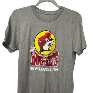 Buc-ee’s Sevierville TN Gray Tshirt Size Small Unisex NWT